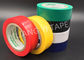 ゴム系接着剤の着色された電気テープ、ポリ塩化ビニールのフィルムの電気粘着テープ