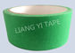 緑の耐熱性絶縁材テープ、クレープ紙の自動車粘着テープ